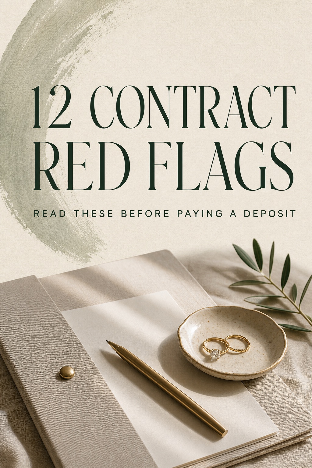 Vendor Contracts: 12 Red Flags Before You Pay a Deposit